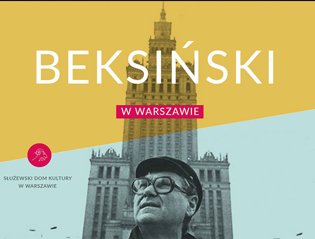 Plakat do wydarzenia "Beksiński w Warszawie. Wczoraj i dziś" / Archiwum SDK